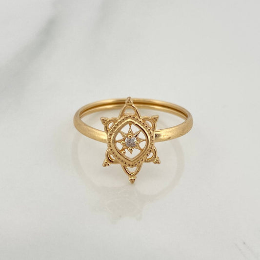 Helios Ring 1.45gr / T6 / Yellow Gold 18K %