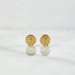 Topos Circulo Plano 0.4gr / Oro Amarillo 18K