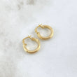 Candongas Jass  1.45gr / 1.5cm / Lisa Oro Amarillo 18K *