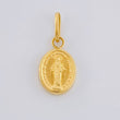 Dije Virgen Milagrosa 0.5 g / 3/4 in Oro Amarillo 18K