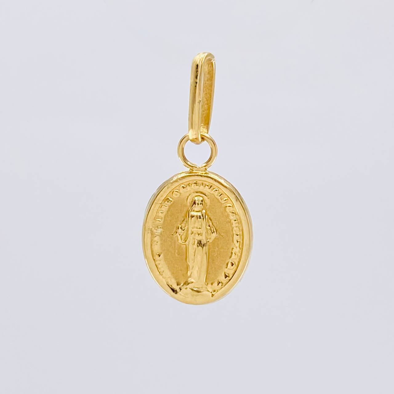 Dije Virgen Milagrosa 0.5 g / 3/4 in Oro Amarillo 18K