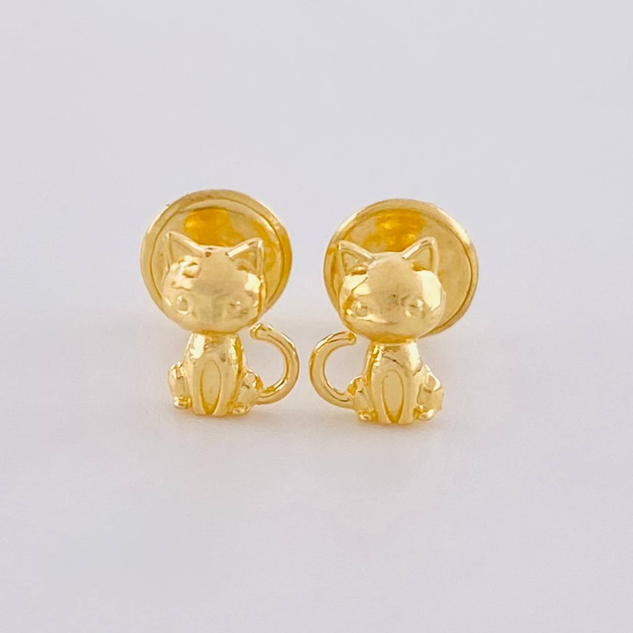 Topos Gato 0.7 g / in / 6.6 mm Oro Amarillo 18K