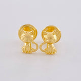 Topos Gato 0.7 g / in / 6.6 mm Oro Amarillo 18K