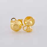 Topos Gato 0.7 g / in / 6.6 mm Oro Amarillo 18K