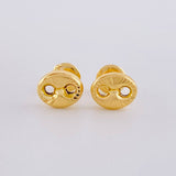 Topos Gc Diamantado 0.75 g / in / 6.55 mm Oro Amarillo 18K