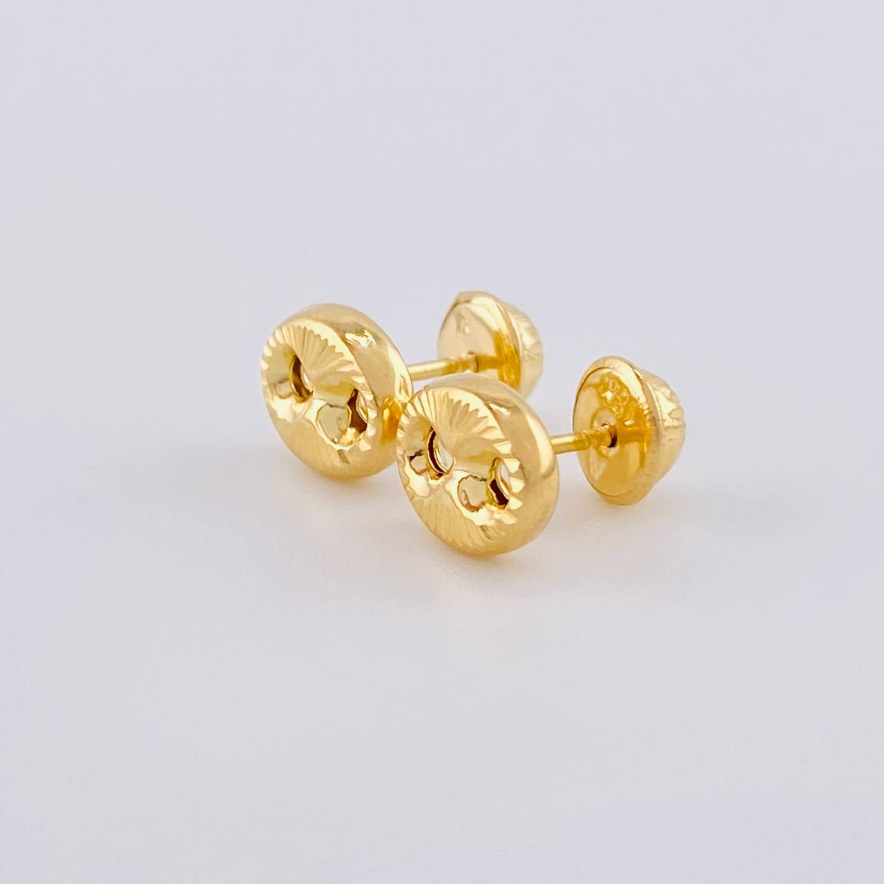 Topos Gc Diamantado 0.75 g / in / 6.55 mm Oro Amarillo 18K