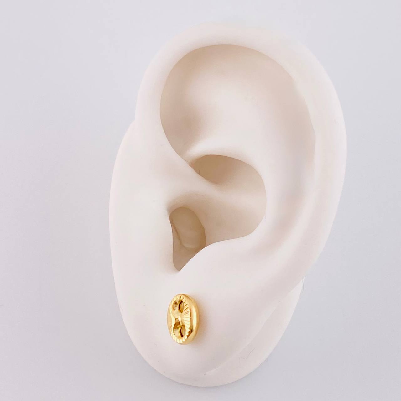 Topos Gc Diamantado 0.75 g / in / 6.55 mm Oro Amarillo 18K
