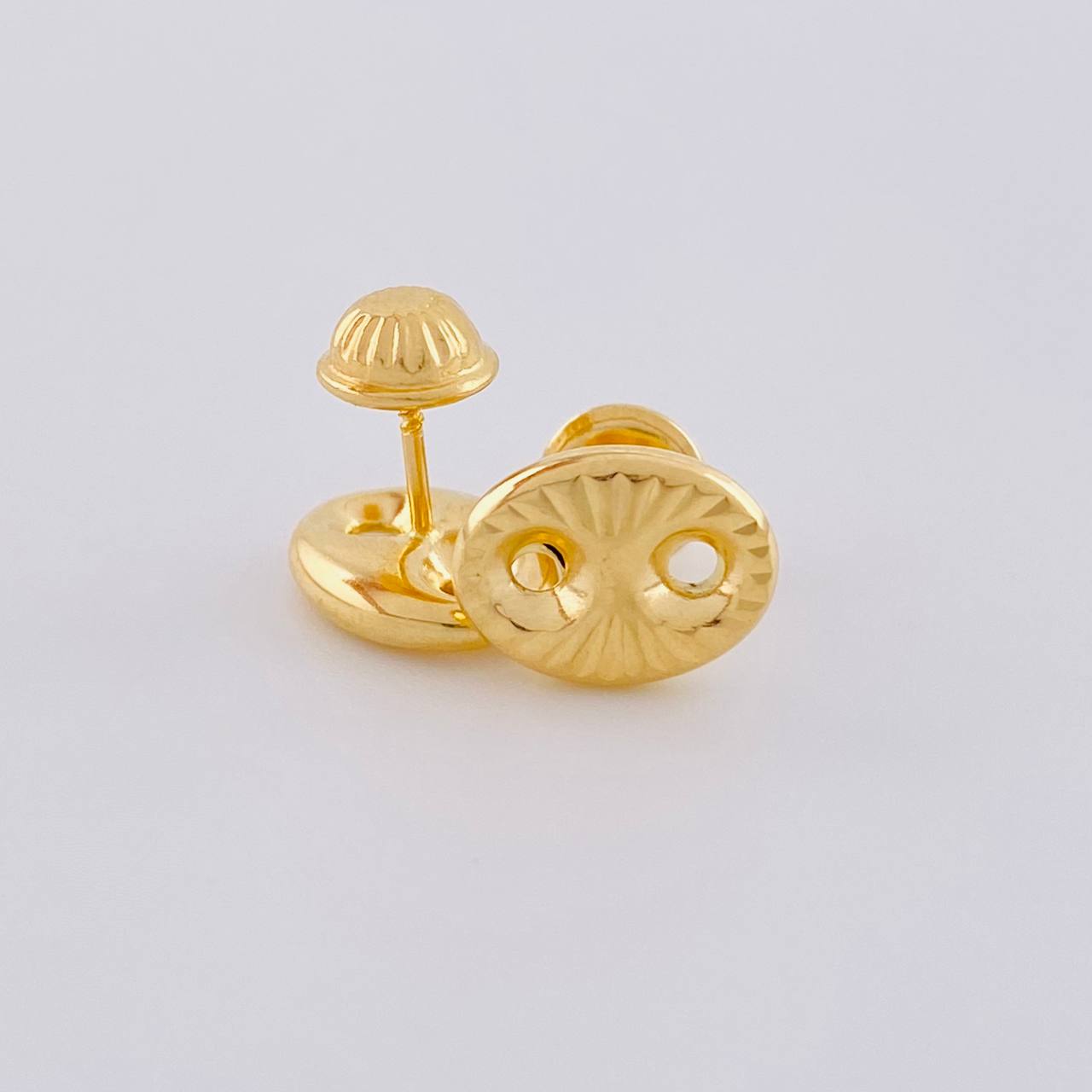 Topos Gc Diamantado 0.95 g / in / 7.9 mm Oro Amarillo 18K