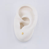 Topos Media Bola Diamantada 0.4g / in / 3mm Oro Amarillo 18K