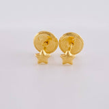 Topos Estrella 0.35 g / in / 3.2 mm Oro Amarillo 18K