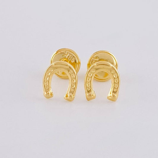 Topos Herradura 0.5 g / in / 6.8 mm Oro Amarillo 18K