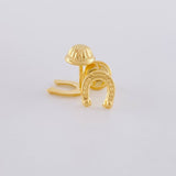 Topos Herradura 0.5 g / in / 6.8 mm Oro Amarillo 18K