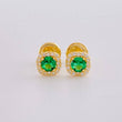 Topos Halo Cuadrado Semicurvo 0.85 g / in / 5.75 mm Oro Amarillo 18K