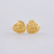 Topos Corazón Sobresalto Lineal 1.05 g / in / 8.6 mm Oro Amarillo 18K