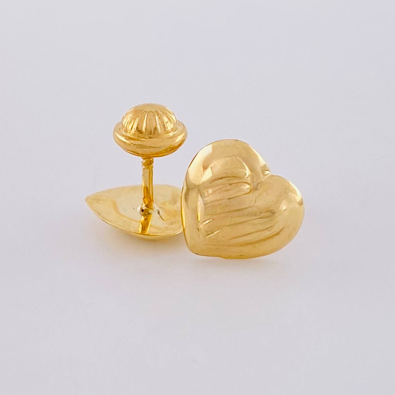 Topos Corazón Sobresalto Lineal 1.05 g / in / 9 mm Oro Amarillo 18K