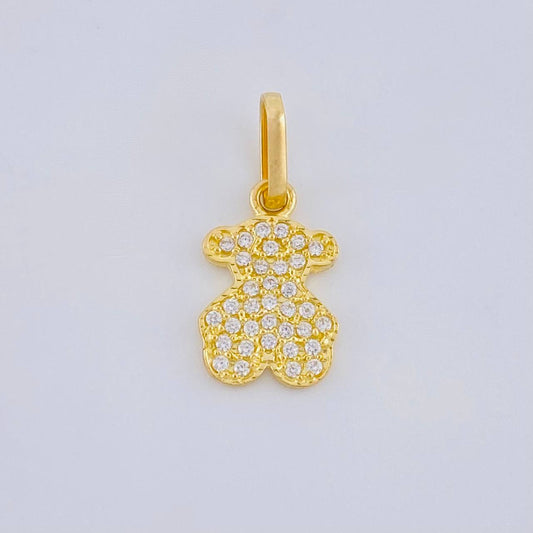 Dije Oso Ts 0.8 g / 3/4 in Oro Amarillo 18K