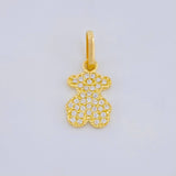 Dije Oso Ts 0.8 g / 3/4 in Oro Amarillo 18K