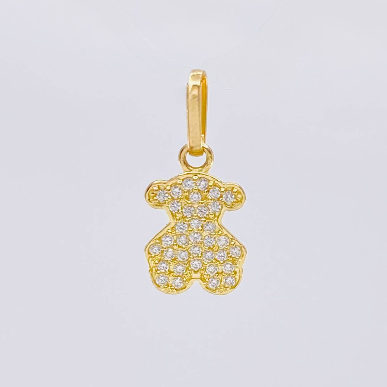 Dije Oso Ts 0.8 g / 3/4 in Oro Amarillo 18K