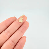 Dije Oso Ts 0.8 g / 3/4 in Oro Amarillo 18K