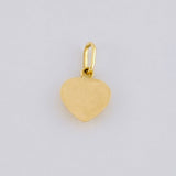 Dije Corazón Sobresalto Lineal 0.45 g / 3/4 in Oro Amarillo 18K