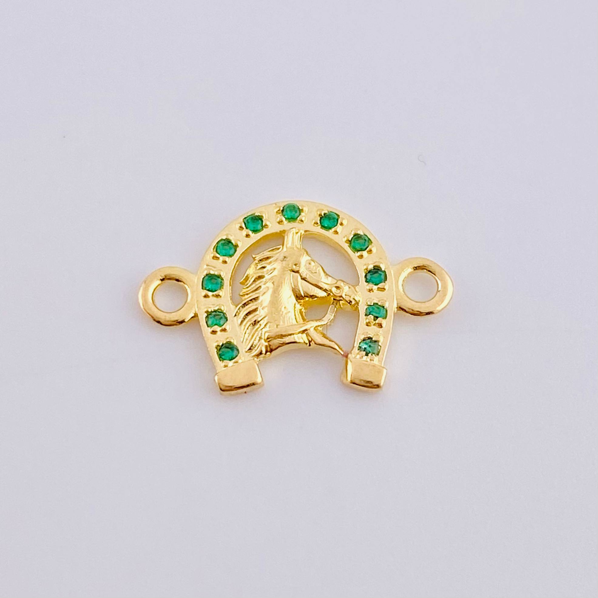 Herraje Herradura Caballo 1.05 g / 3/4 in Oro Amarillo 18K