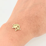 Herraje Herradura Caballo 1 g / 1 in Oro Amarillo 18K