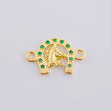 Herraje Herradura Caballo 1 g / 1 in Oro Amarillo 18K