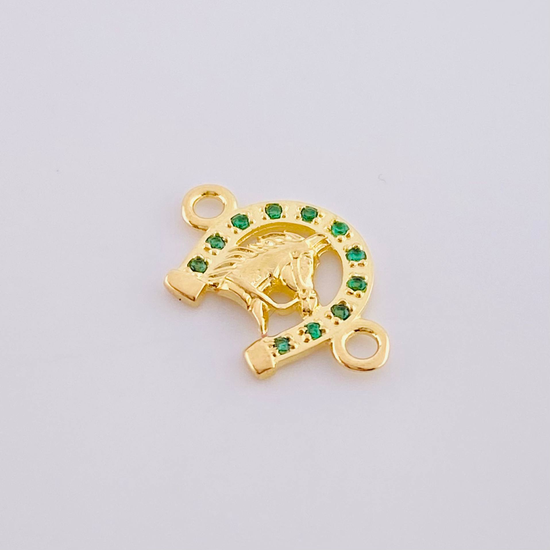 Herraje Herradura Caballo 1 g / 1 in Oro Amarillo 18K