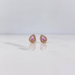 Topos Gota Halo 1.25gr / Circones Rosado Blancos Oro Amarillo 18K $