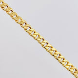 Cadena Cubana 7.3gr / 23 1/2 in / 5mm Oro Amarillo +1 18K