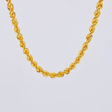 Cadena Lazo 13.65gr / 23 1/2 in / 4.4mm Oro Amarillo +3 18K