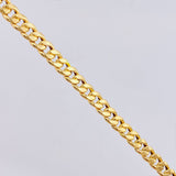 Cadena Cubana 6.8gr / 23 1/2 in / 5mm Oro Amarillo +1 18K