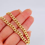 Cadena Cubana 5.95gr / 19 3/4 in / 5.25mm Oro Amarillo +1 18K ©