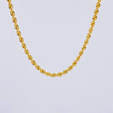 Cadena Lazo 8gr / 23 1/2 in / 3.25mm Oro Amarillo +3 18K