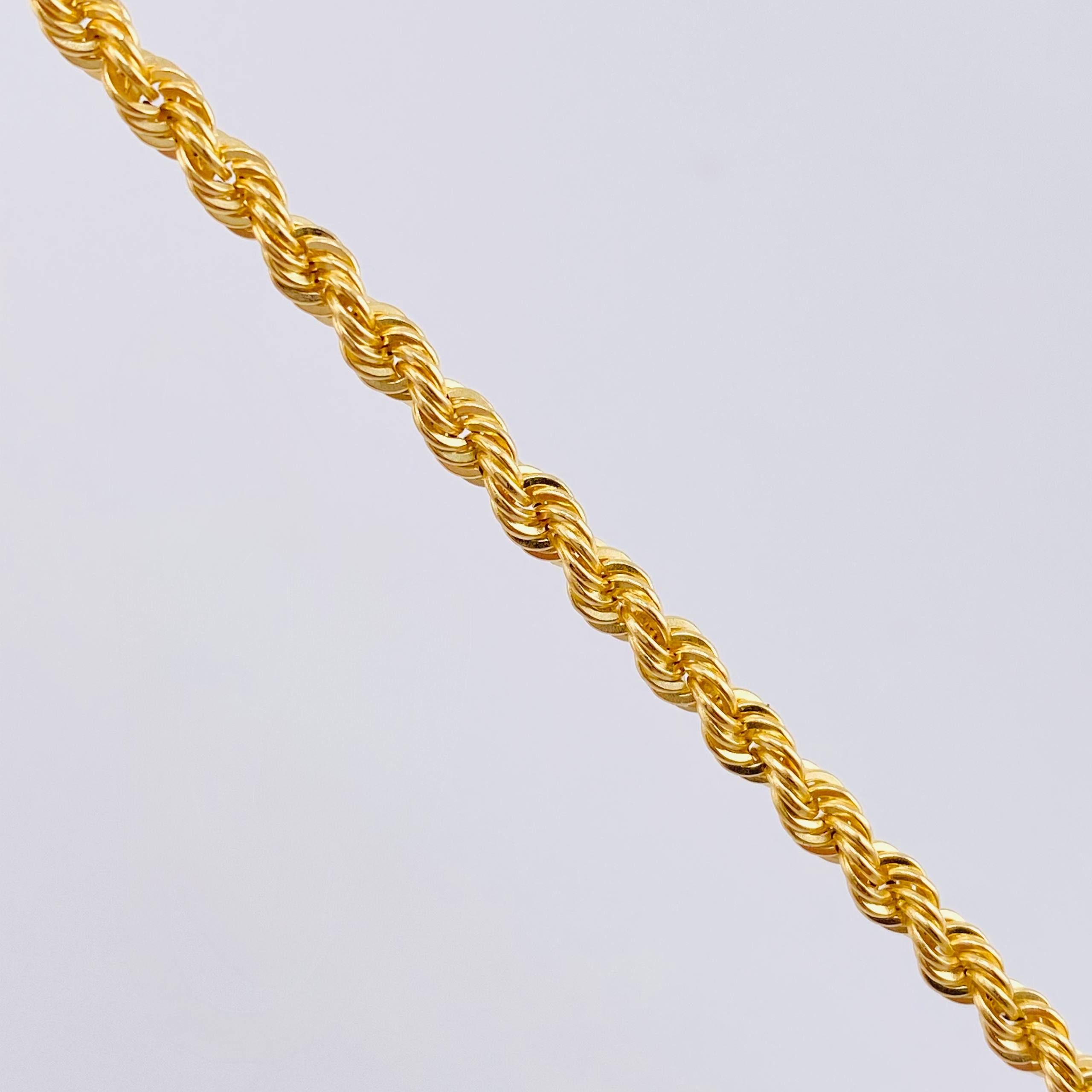 Cadena Lazo 8gr / 23 1/2 in / 3.25mm Oro Amarillo +3 18K