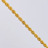 Cadena Lazo 8gr / 23 1/2 in / 3.25mm Oro Amarillo +3 18K