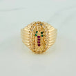 Anillo Virgen Guadalupe 4.55gr / T6 / Oro Amarillo 18K $