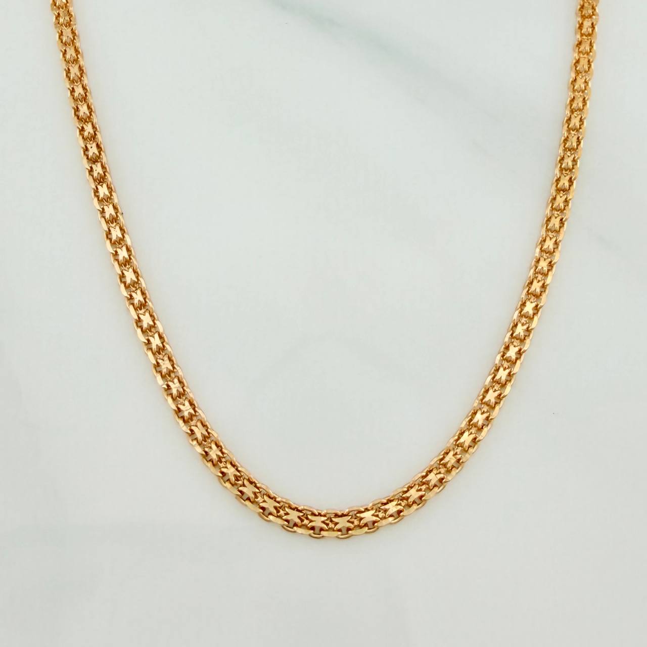 Cadena China 6.9gr / 21 1/4 in / 2mm Oro Amarillo Nac.Esp. 18K %