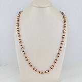 Cadena Rustica Tornillo 14.5gr / 28 in / 4mm Oro Rosa 18K %