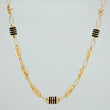Cadena Rustica Barril Cilindro 12.6gr / 24 in / 4.6mm Oro Amarillo 18K %