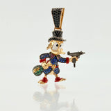 Duck Gun Pendant 10gr / 1 3/4 in / Yellow Gold 18K