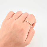 Anillo Churumbela 1.8gr / T6 1/2 / Oro Amarillo 18K *