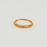 Anillo Infinitos 1gr / T6 1/4 / Oro Amarillo 18K *
