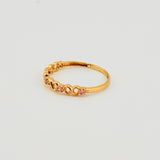 Anillo Infinitos 1gr / T6 1/4 / Oro Amarillo 18K *