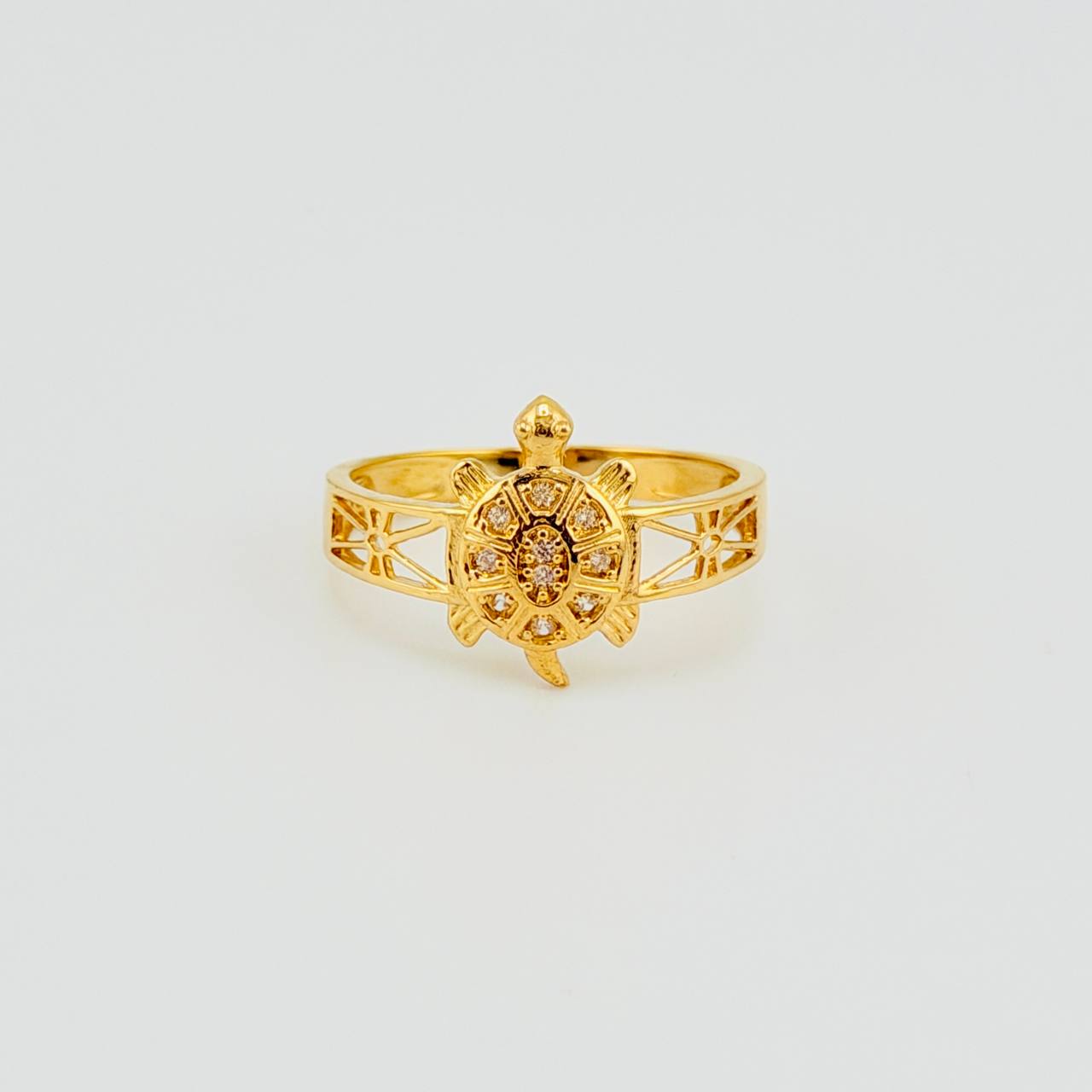 Anillo Tortuga 2.5gr / T6 1/4 / Oro Amarillo 18K *