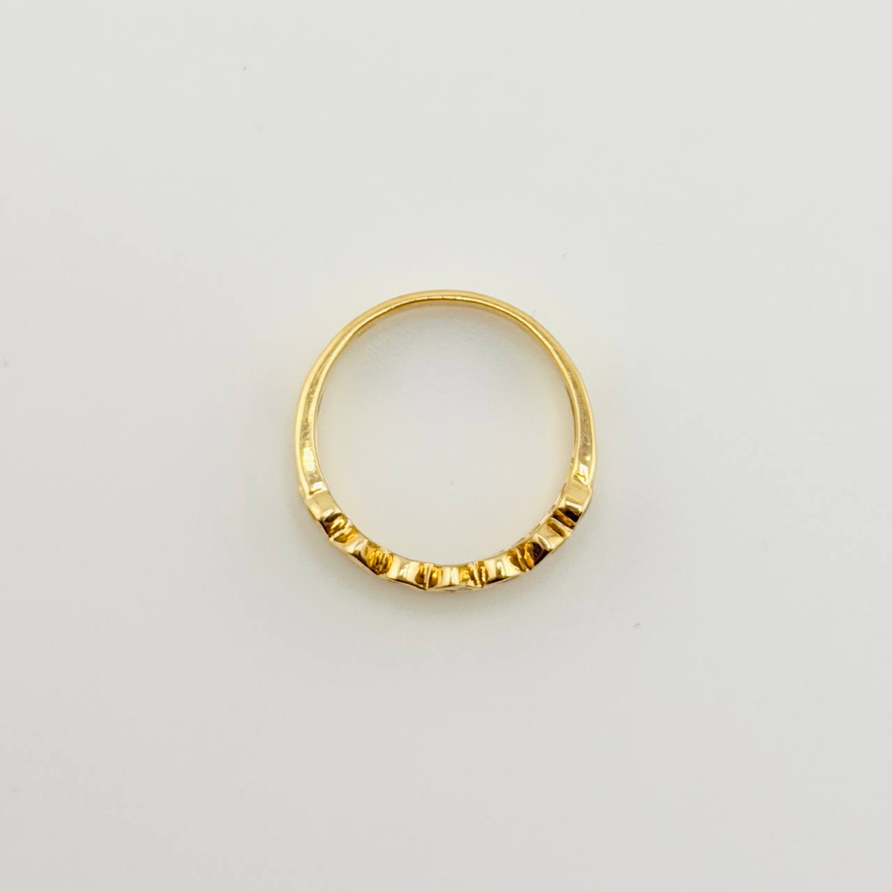 Anillo Bicel Petit 3.4gr / T6 1/2 / Oro Amarillo 18K *