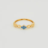 Anillo Nudo De Vida 1.35gr / T6 / Oro Amarillo 18K *