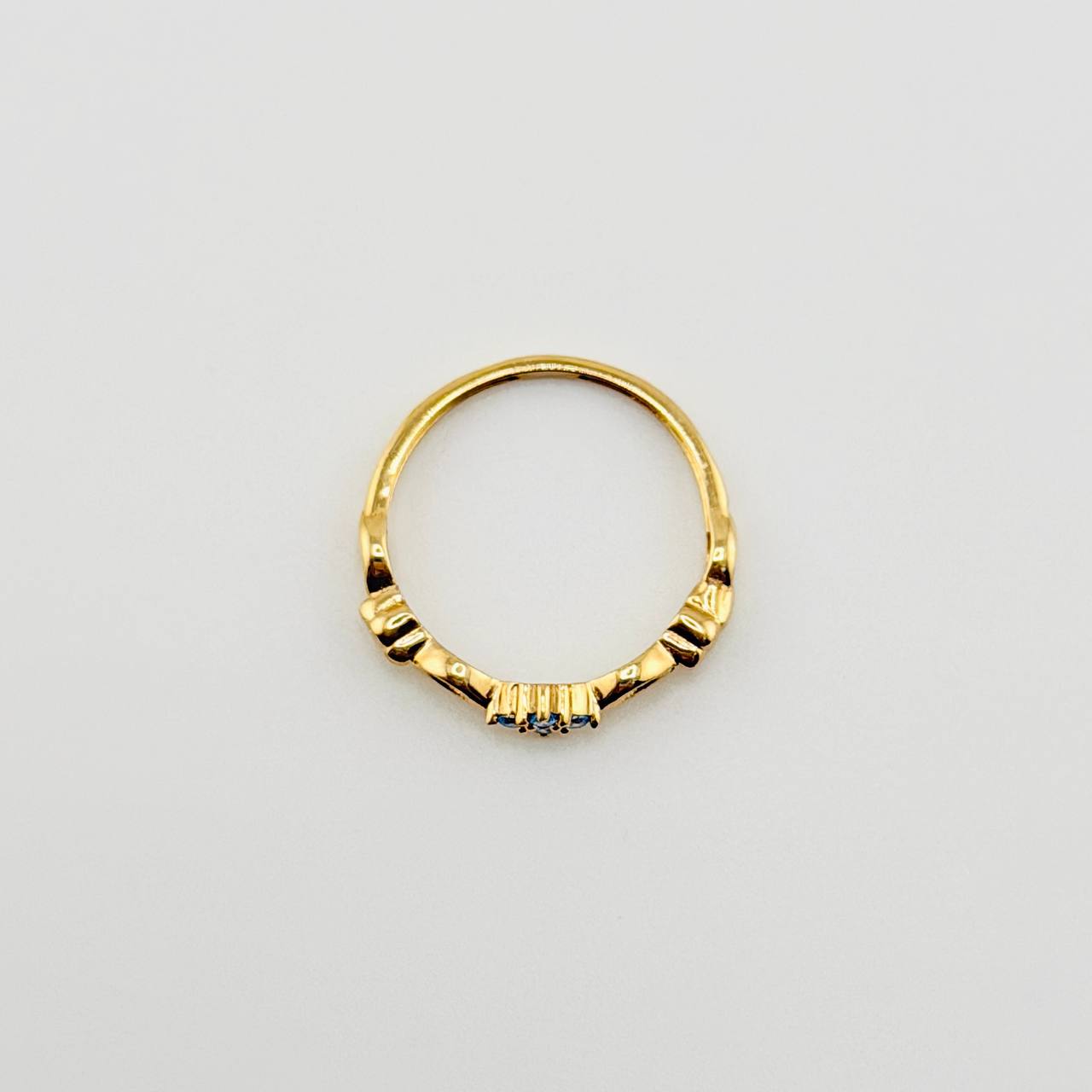 Anillo Nudo De Vida 1.35gr / T6 / Oro Amarillo 18K *