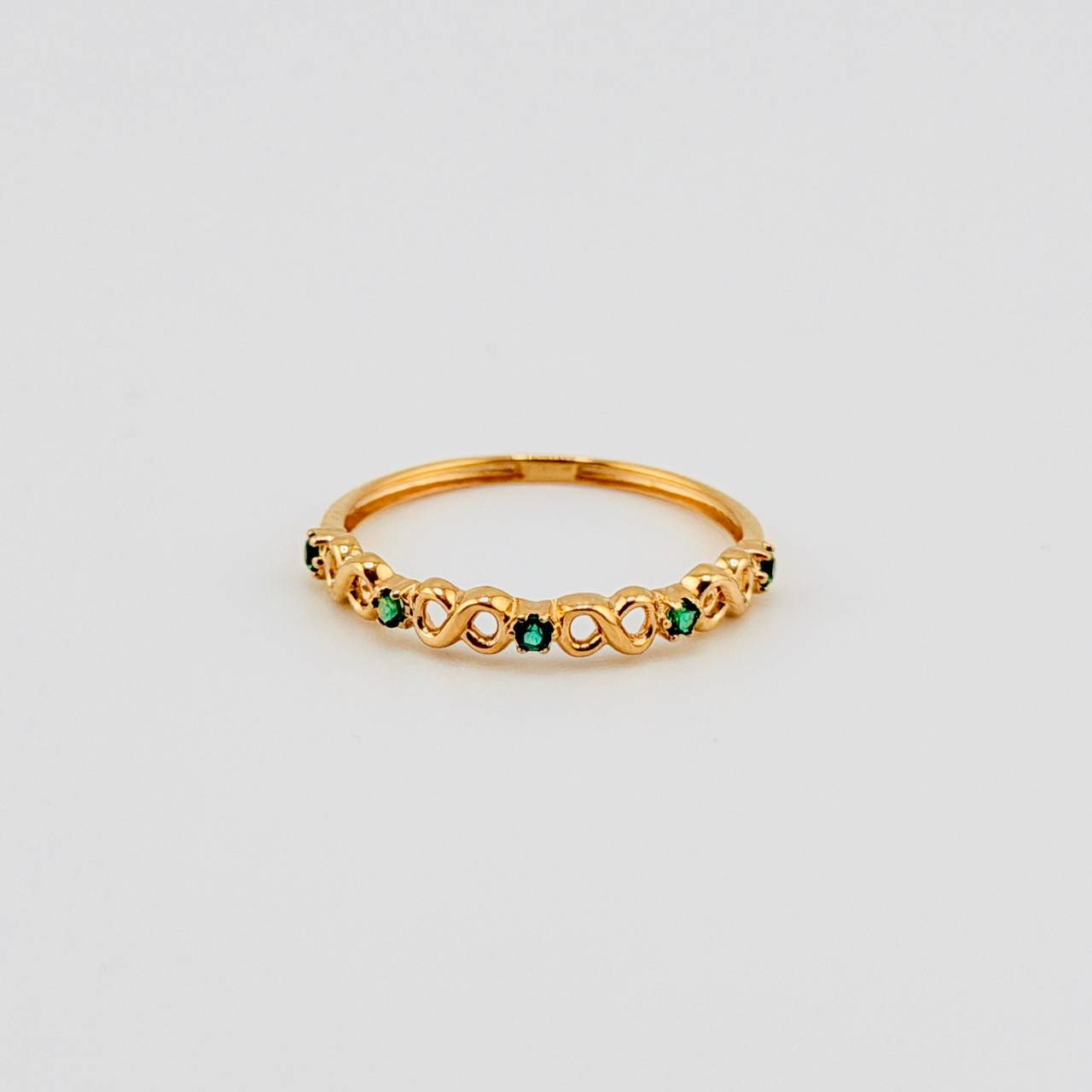 Infinity Ring 1gr / T6 / Yellow Gold 18K *
