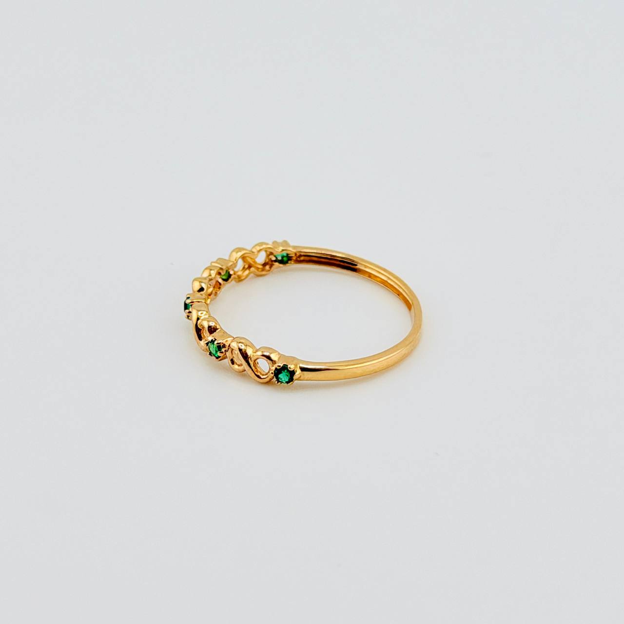 Infinity Ring 1gr / T6 / Yellow Gold 18K *